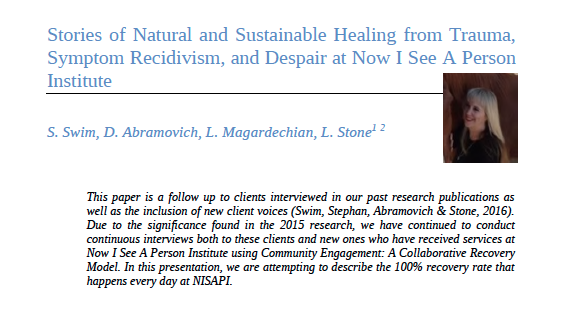Stories of Natural and Sustainable Healing from Trauma